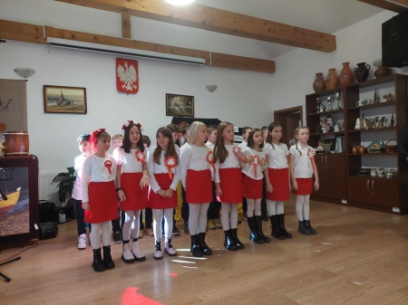 Udział uczniów w Konkursie Pieśni Patriotycznych organizowanym przez Zrzeszenie Kaszubsko - Pomorskie o. Dębogórze