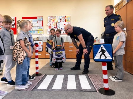 Warsztaty z zakresu bezpieczeństwa na drodze