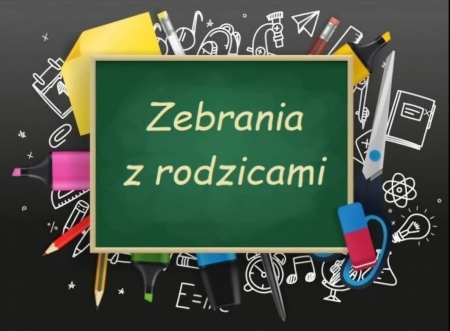 Terminy pierwszych w nowym roku szkolnym zebrań z rodzicami.