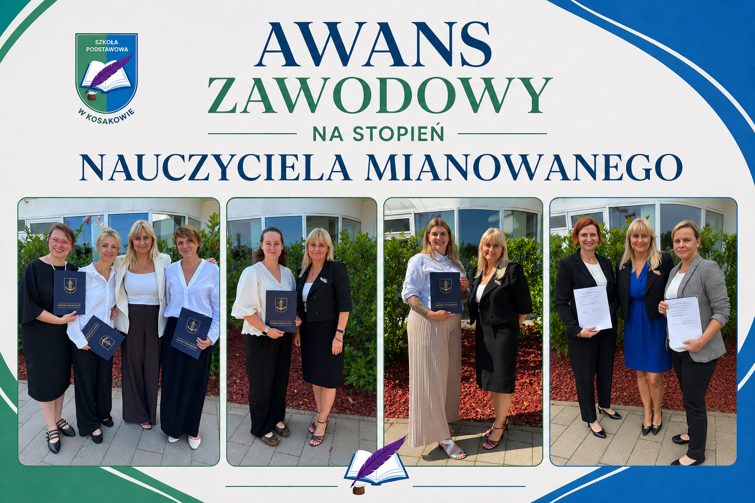 Awanse zawodowe na stopień nauczyciela mianowanego za nami - mamy powody do dumy